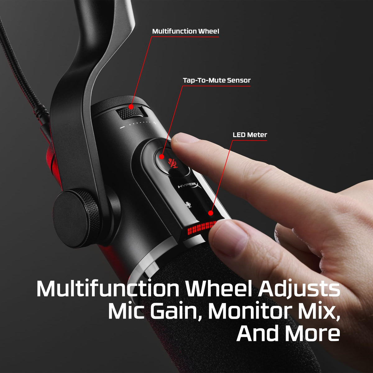 Black XLR USB Dynamic Microphone Z699