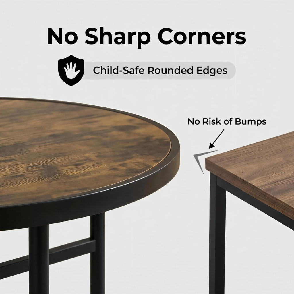Round Wood Coffee Table W658253