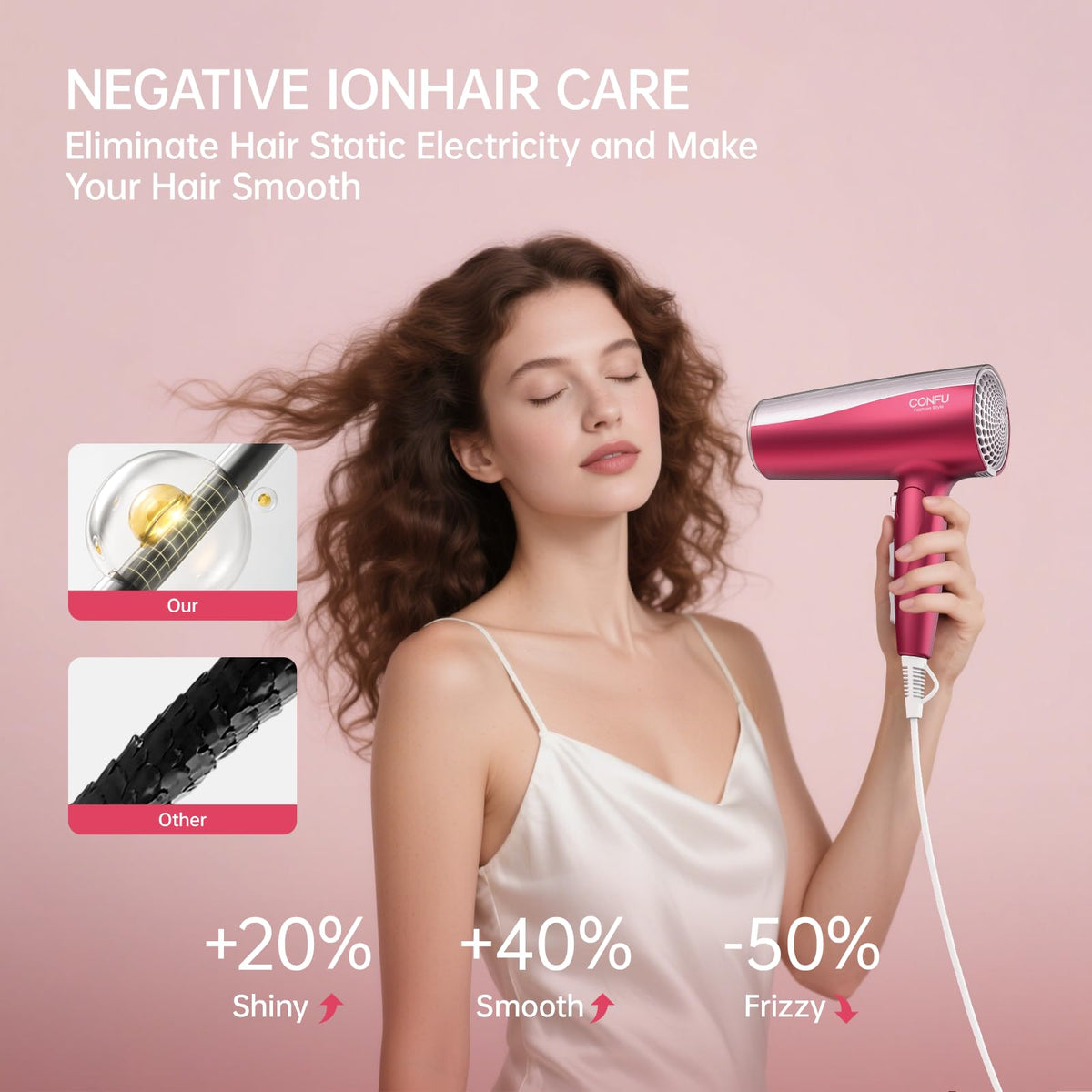 1875W Ceramic Tourmaline Hair Dryer B280077