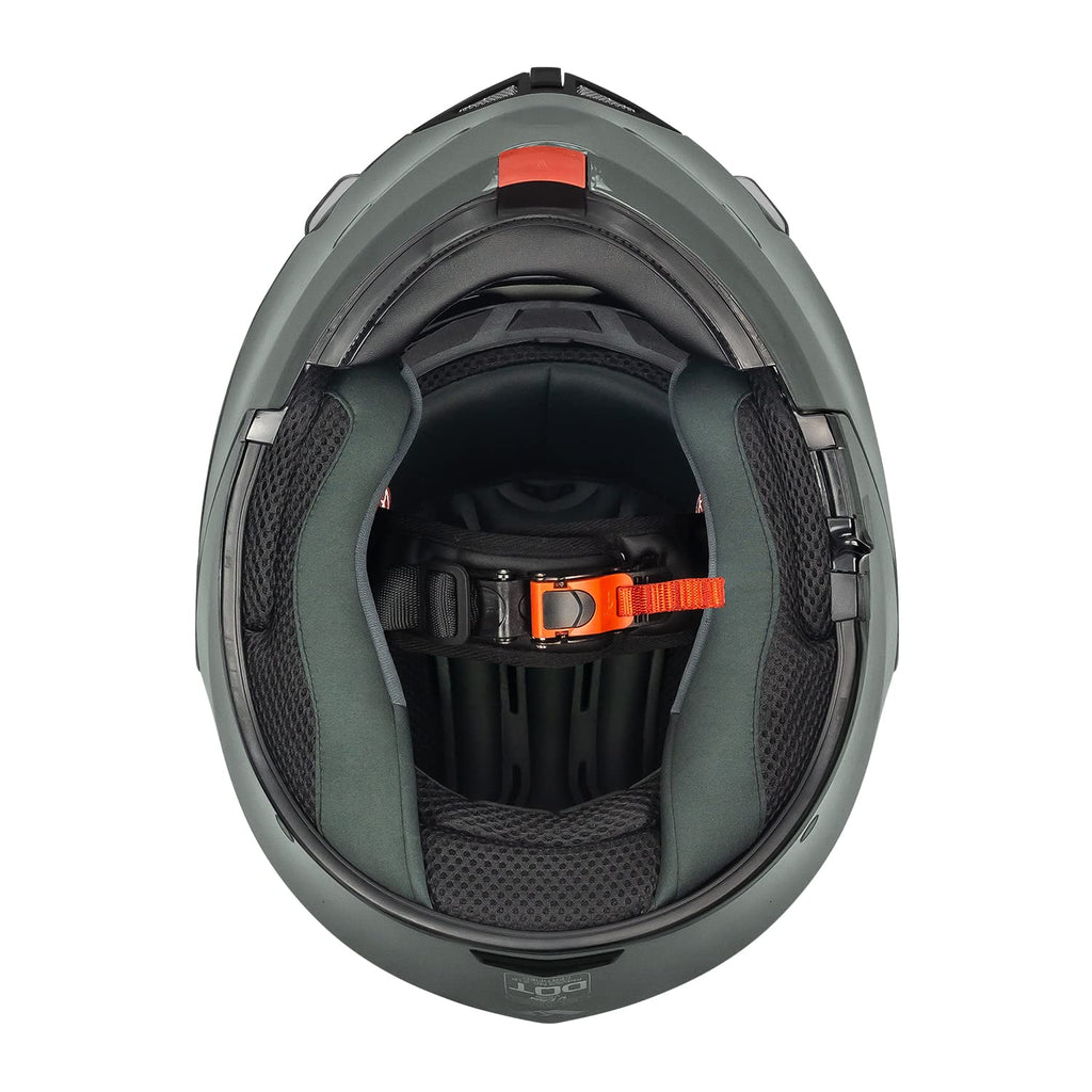Full Face Modular Flip-Up Motorcycle Helmet J3141
