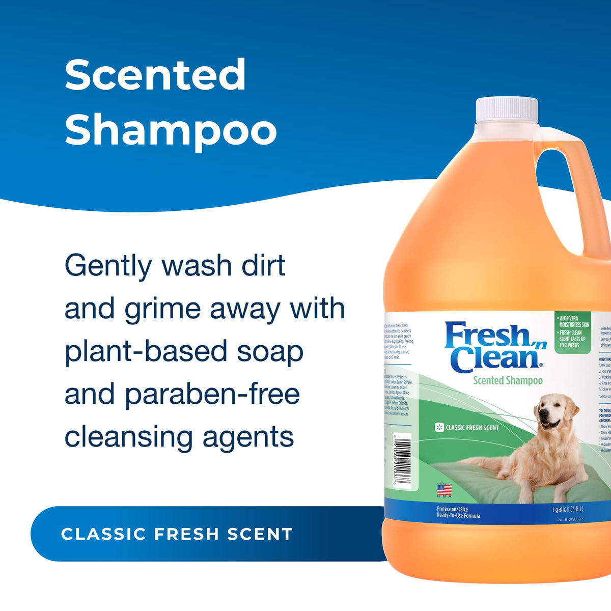 Scented Shampoo with Vitamin E & Aloe Vera W968
