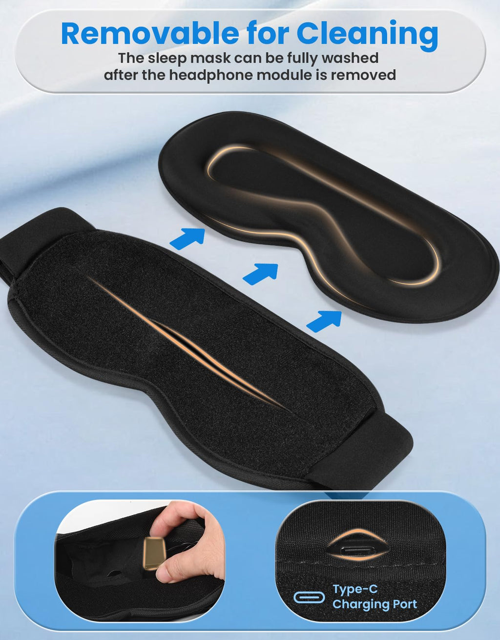 Bluetooth Sleep Mask Z232
