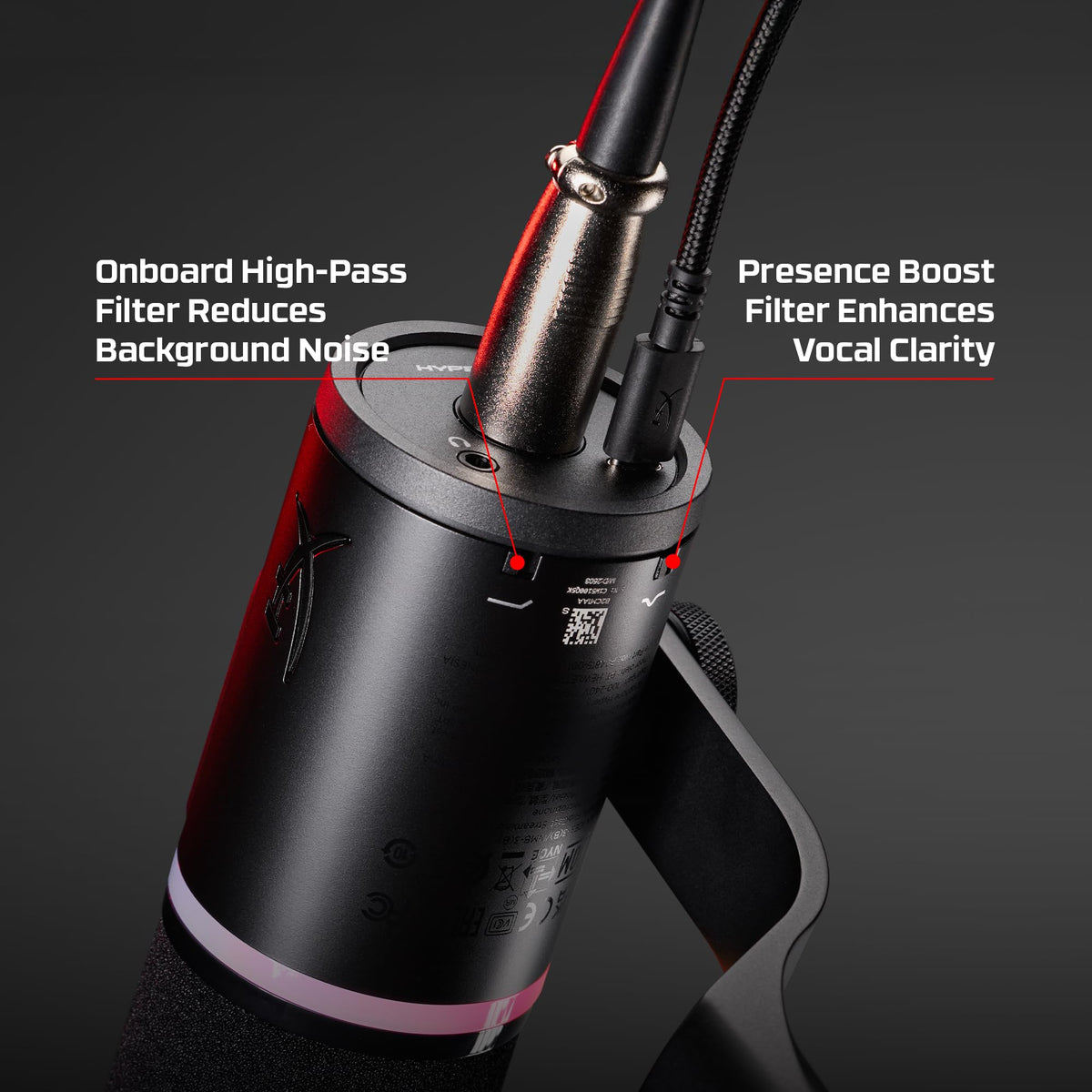 Black XLR USB Dynamic Microphone Z699