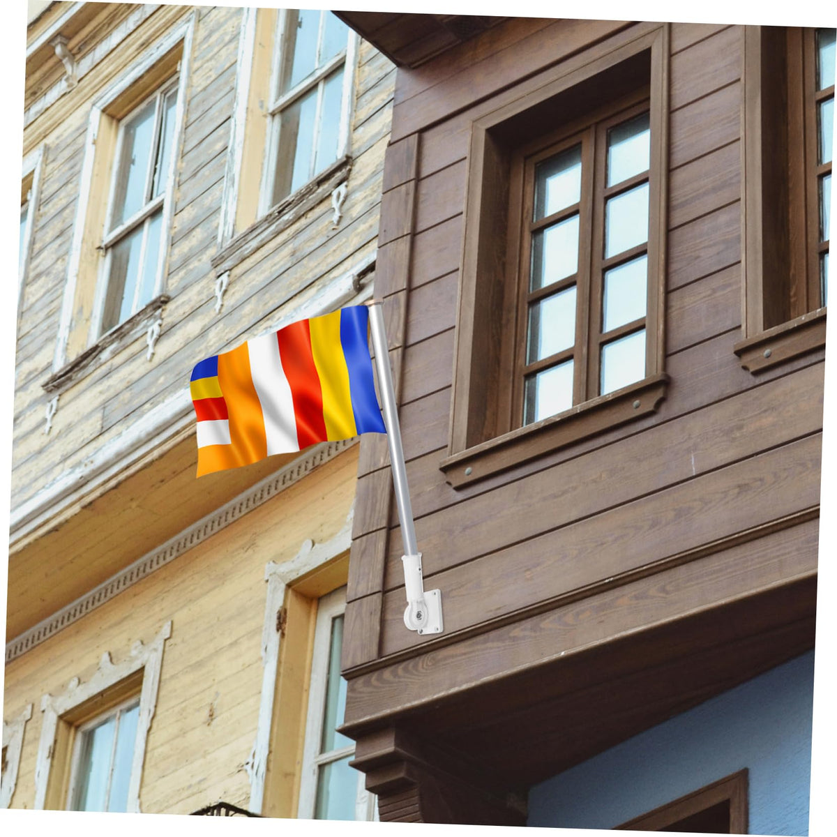3pcs Aluminum Flag Pole Holder Bracket J97080