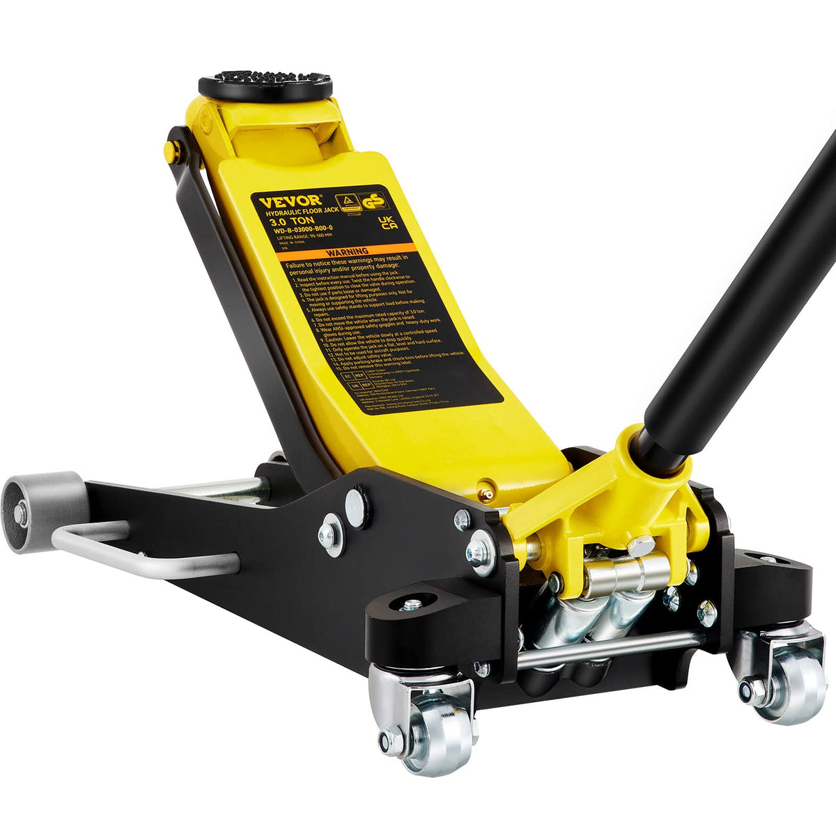 3 Ton Low Profile Aluminum Steel Floor Jack N728