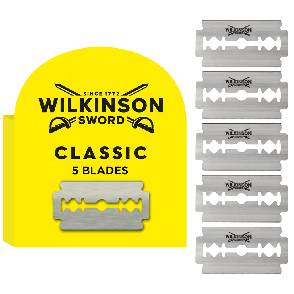 Double Edge Razor Blades 5 Per Pack R3964