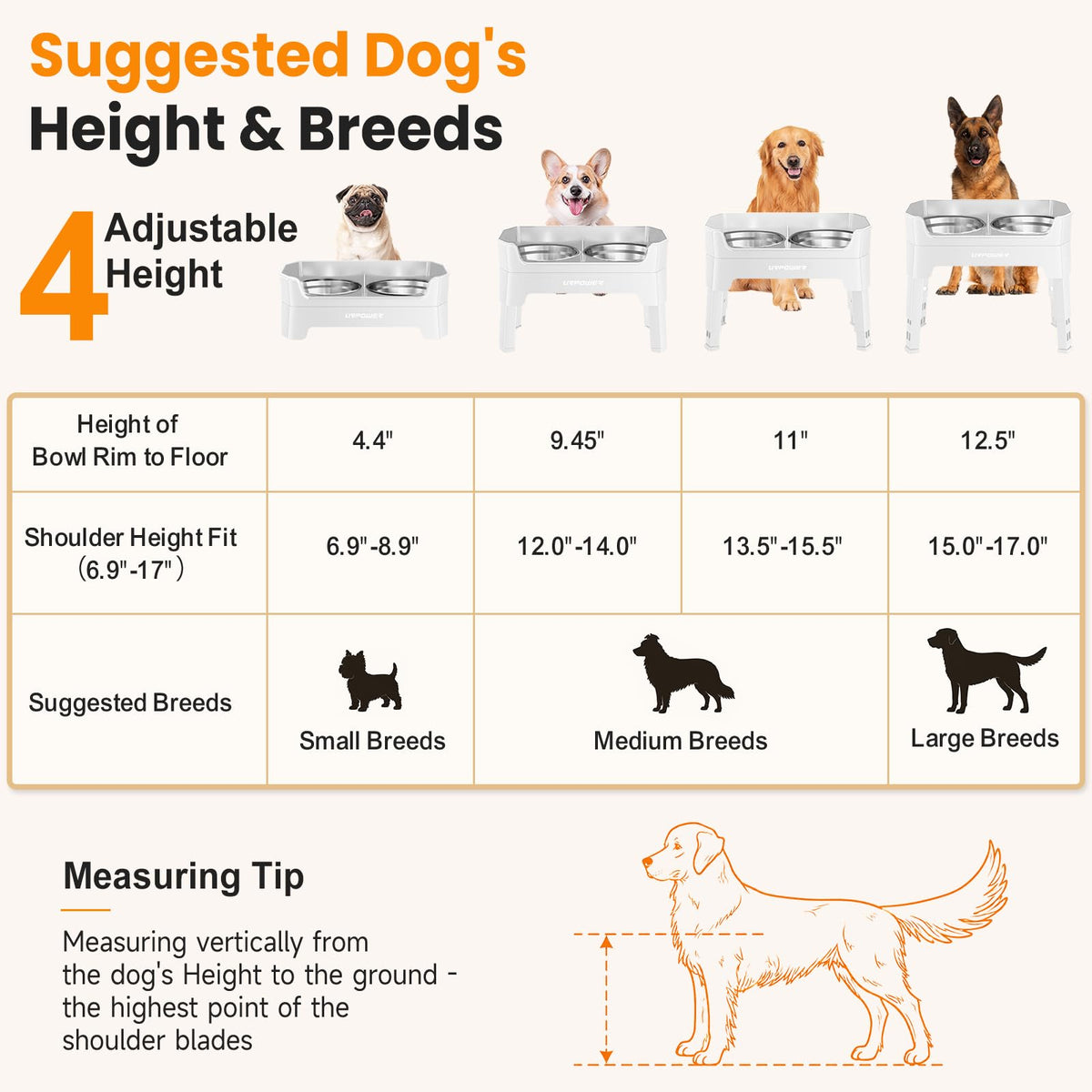 Elevated Dog Bowls L67619