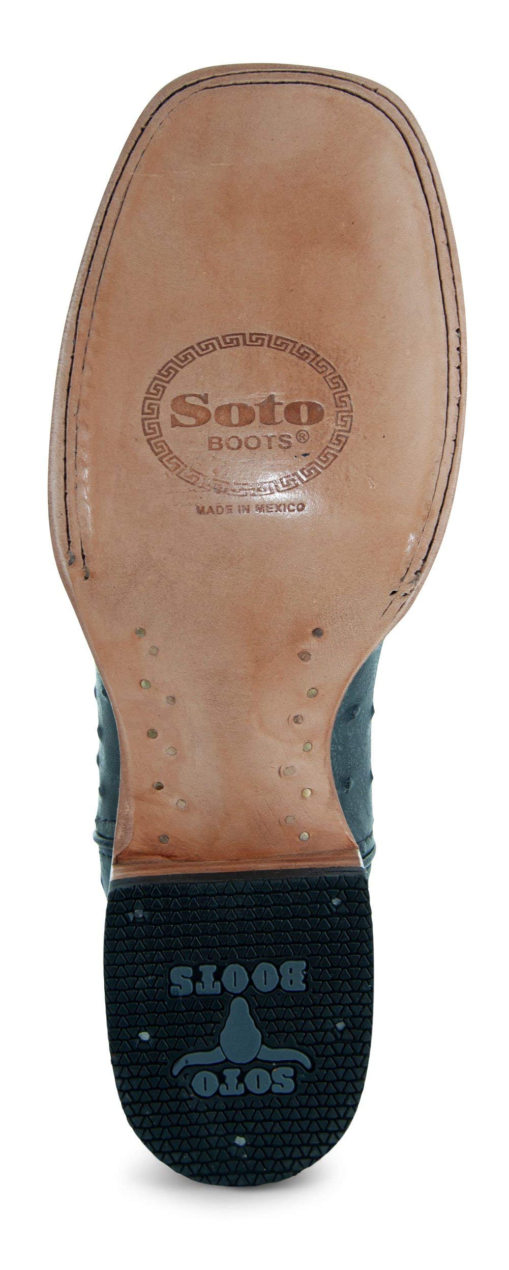 Ostrich Print Cowboy Boots S63060