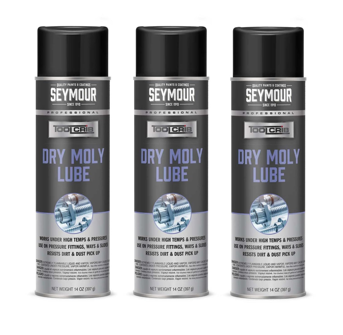 14 oz 3-Pack Oil-Free Extreme Pressure Lubricant G855944