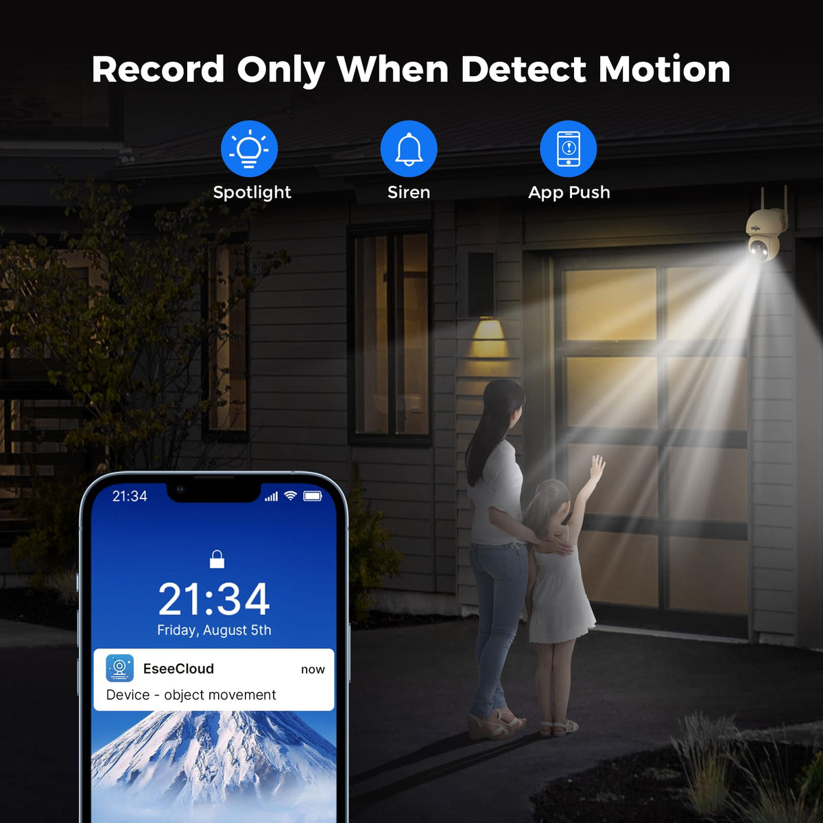 Solar Security Camera 4 Cam-Kit 4MP Wireless H172