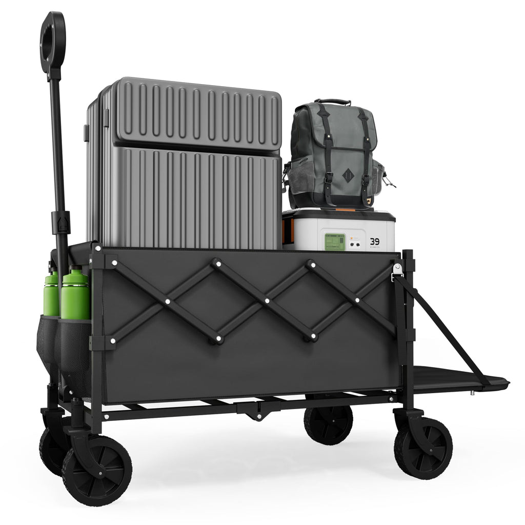 Collapsible Wagon with Tailgate, 350lbs Capacity N3152