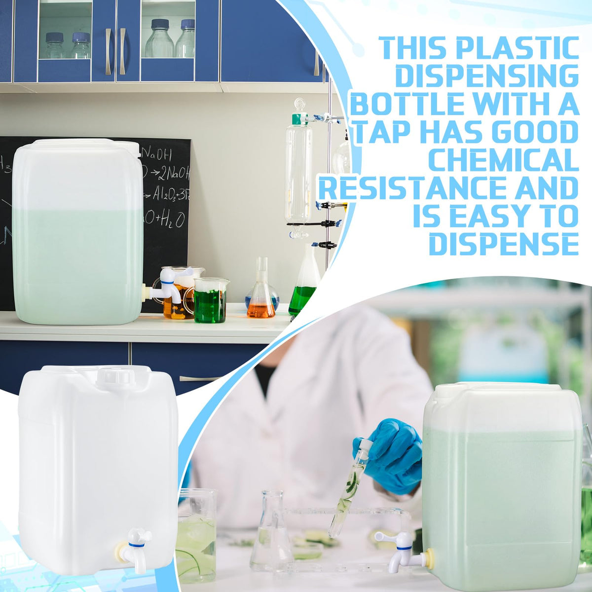 5.3 Gallon Plastic Water Dispenser with Spigot W9280