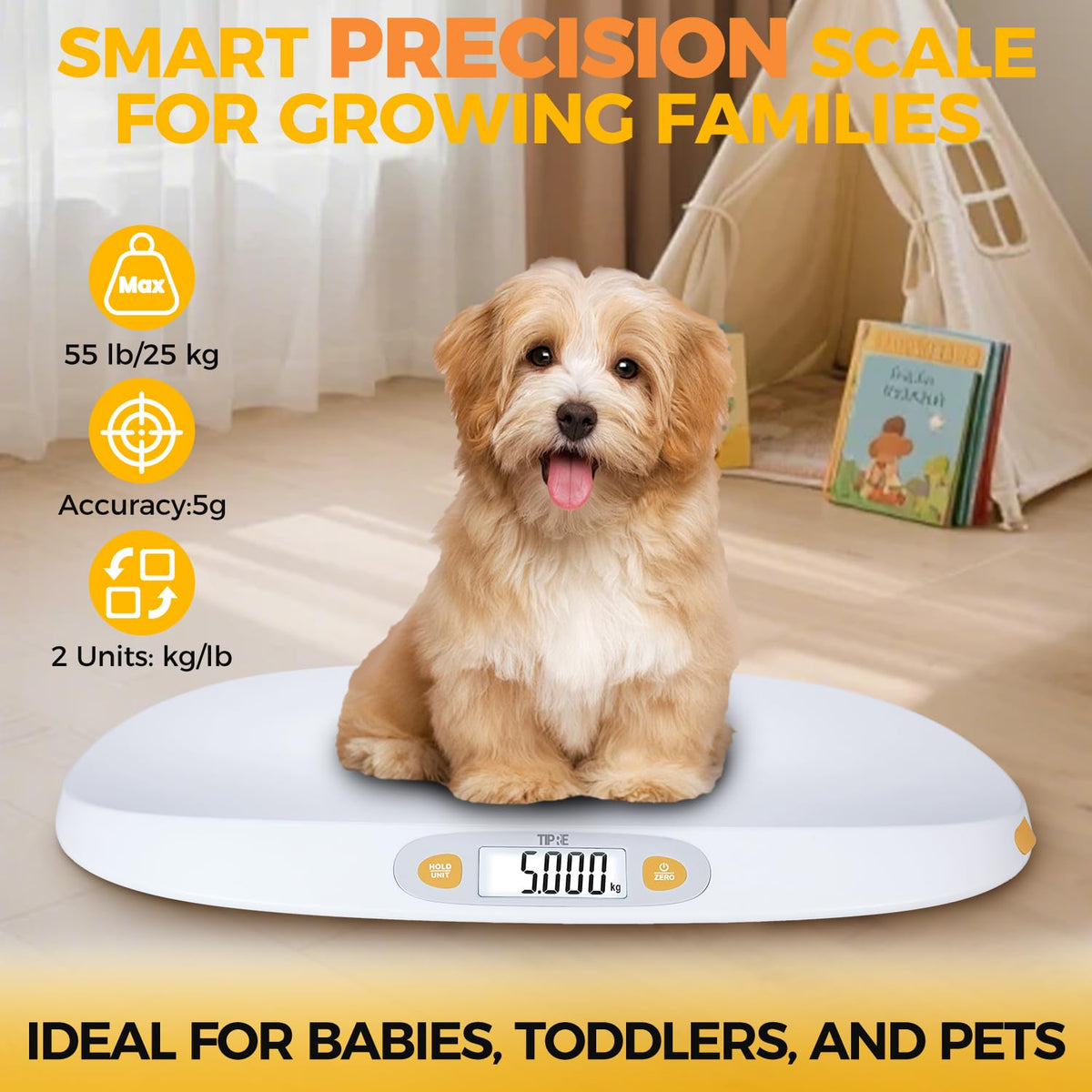 Digital Baby Scale with Height Measuring Tape C3571