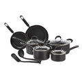 Non-Stick Hard Anodized Aluminum Cookware Set, 12-Piece D821031