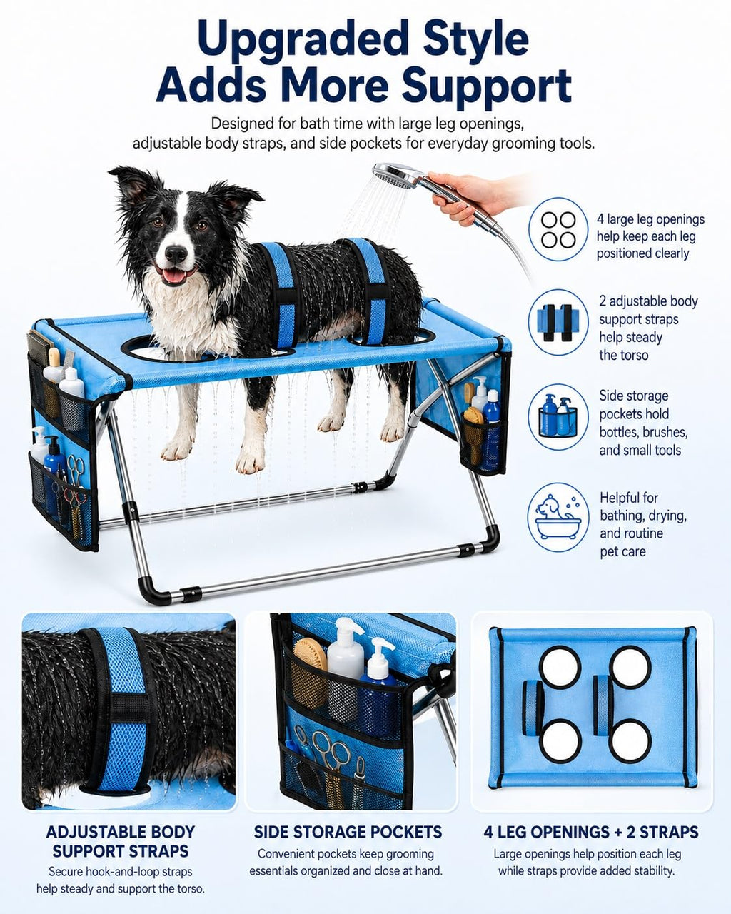 Dog Grooming Hammock Stand P8896