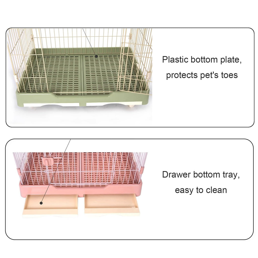 4 Tier Detachable Metal Cat Cage with Hammock Z1640