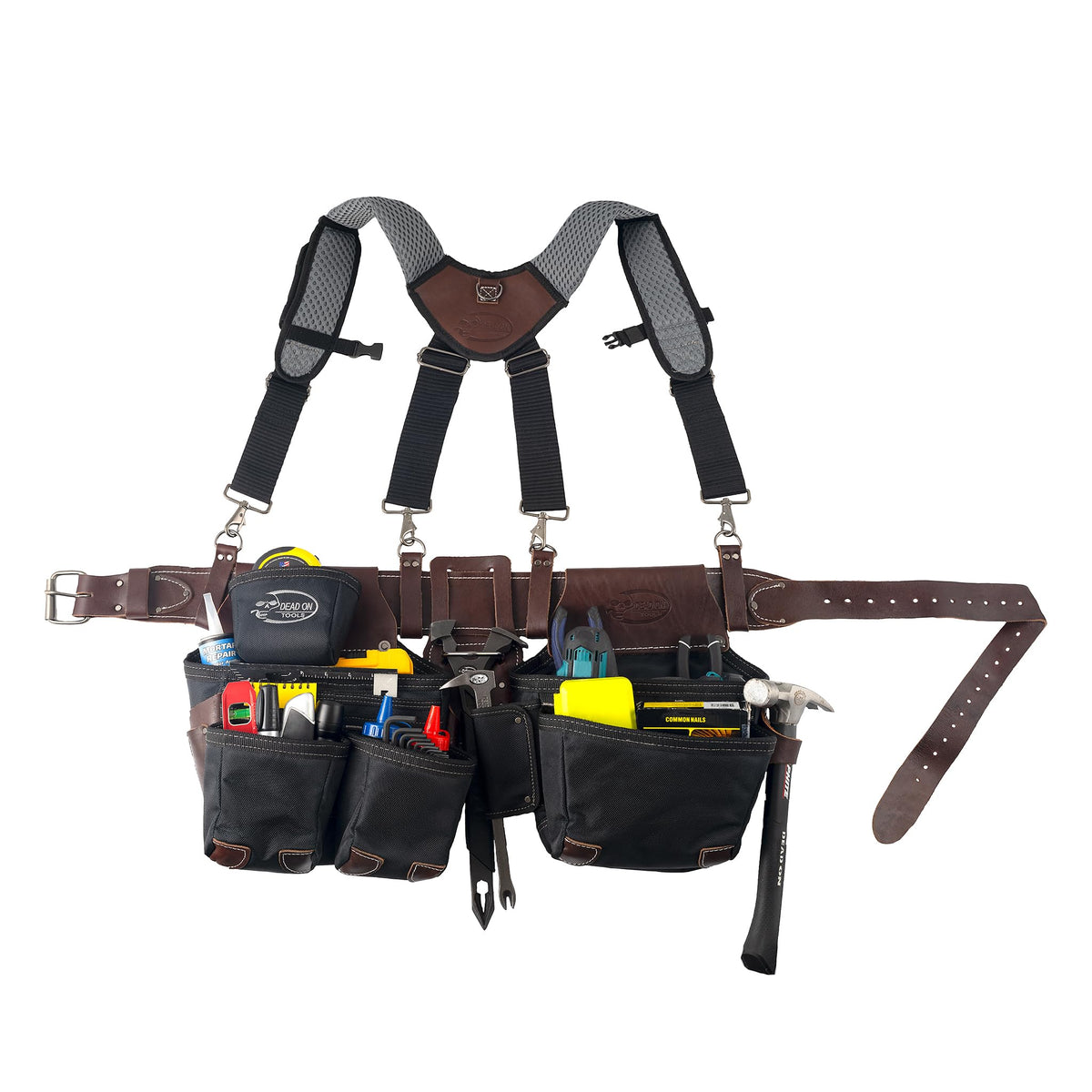 Leather Hybrid Tool Belt with Suspender X133797