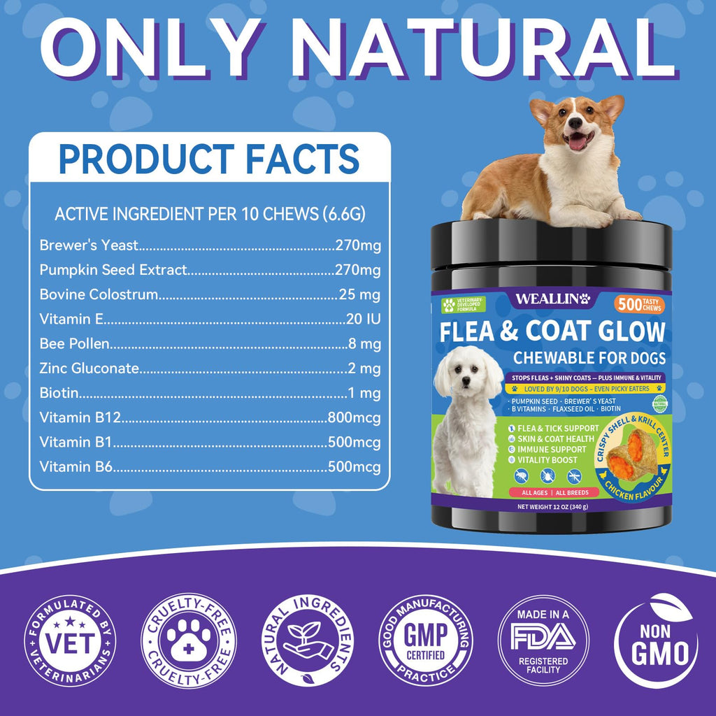 Flea and Tick Prevention for Dogs E1634