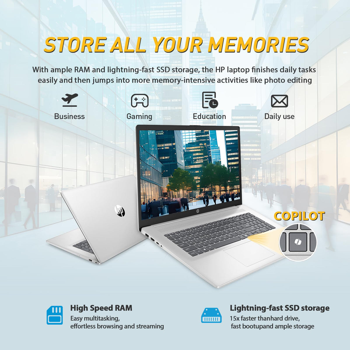 17.3 Inch Touchscreen Laptop, AMD Ryzen 5, 16GB RAM 1TB SSD P684