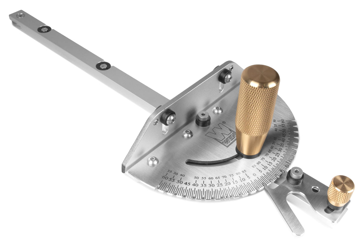 Steel and Brass Miter Gauge and Fence System V640