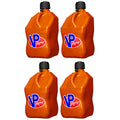 5 Gallon Plastic Utility Jug Orange 4 Pack V505102