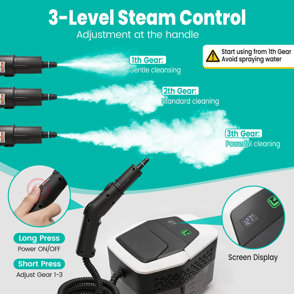 Portable Handheld Steam Cleaner X20997