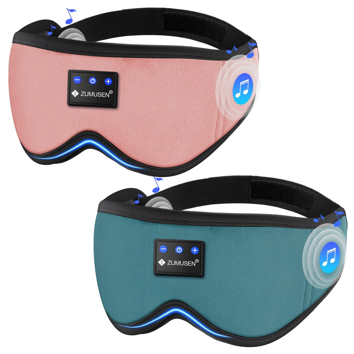 Bluetooth Sleep Headphones 3D Wireless Music Eye Mask N2972