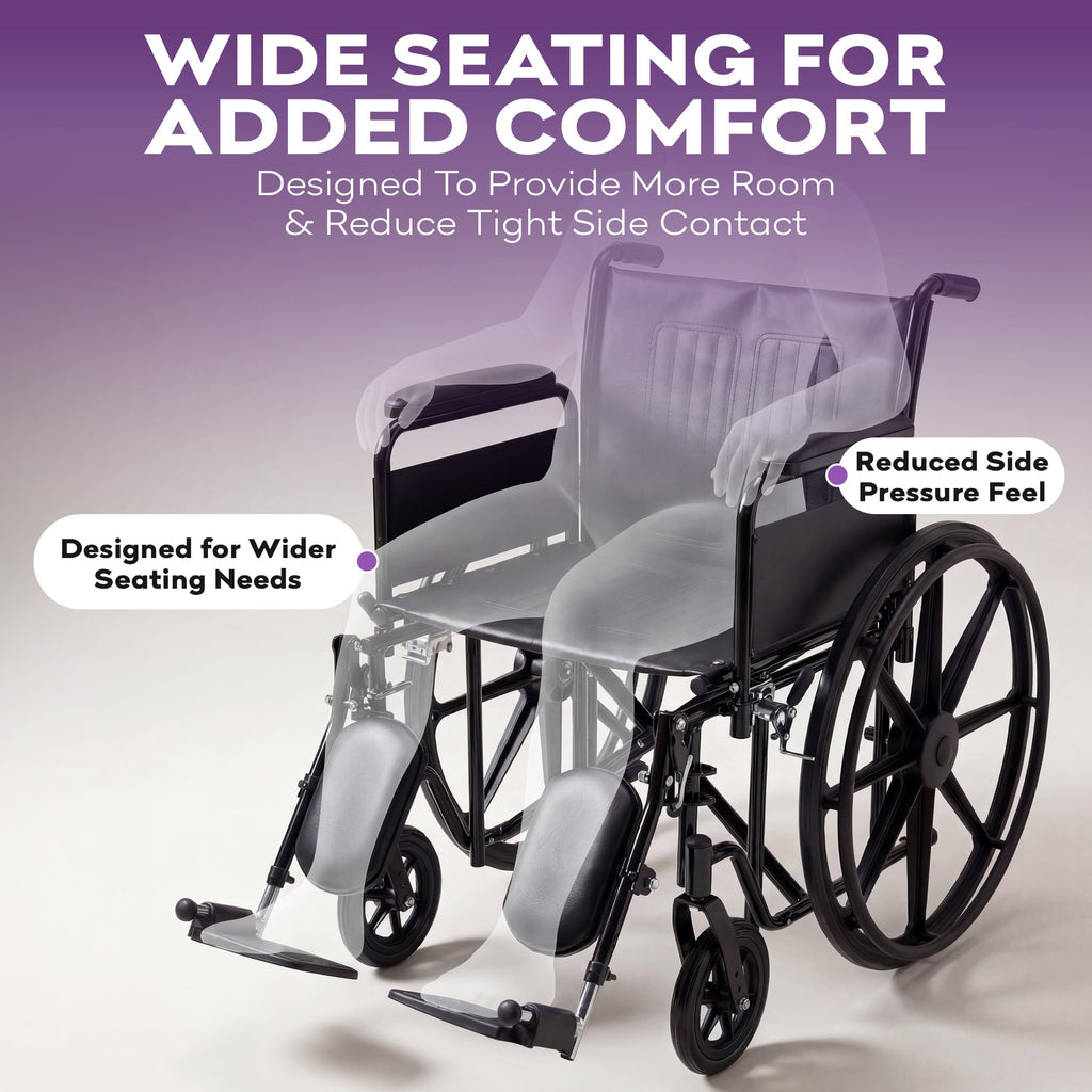 Heavy Duty Bariatric Wheelchair 700lb 30” Seat Width P80597