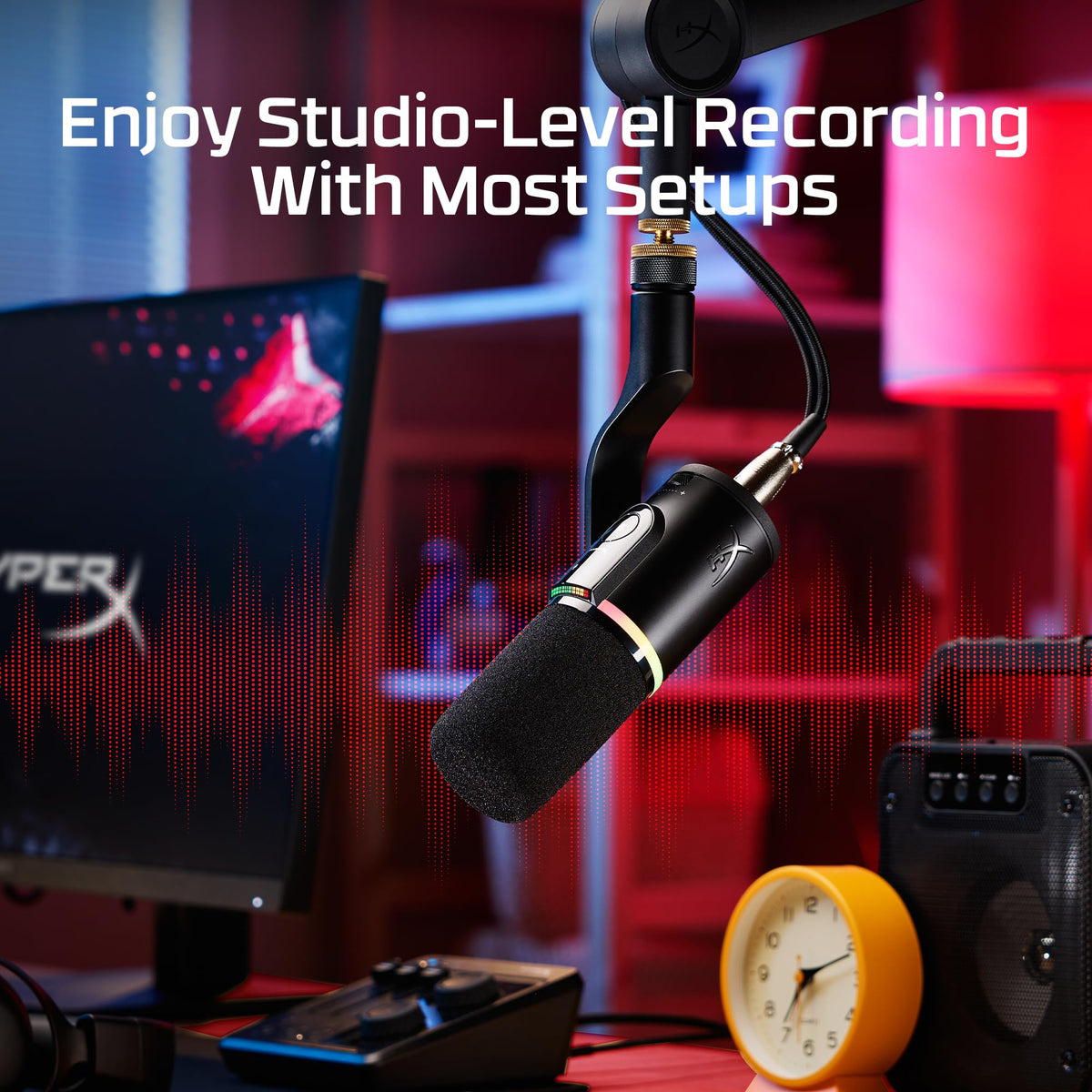 Black XLR USB Dynamic Microphone Z699