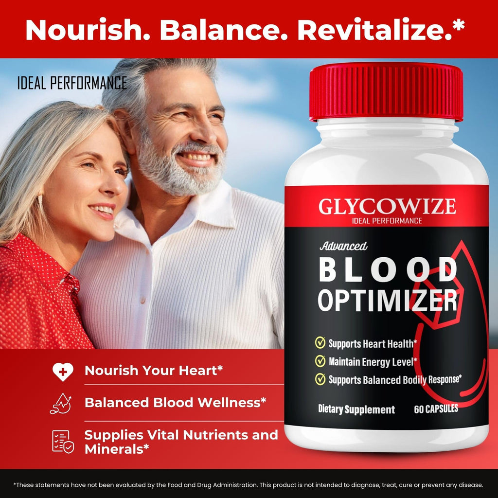 90 Capsules Blood Optimizer Supplement Pills (3 Pack) A31374