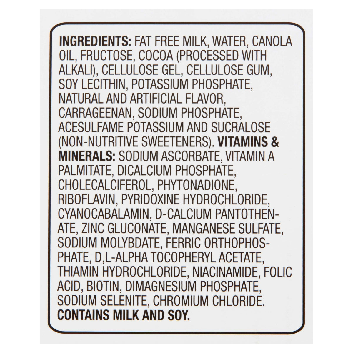 Creamy Milk Chocolate Meal Replacement Shake 11 fl oz 12 Count J587