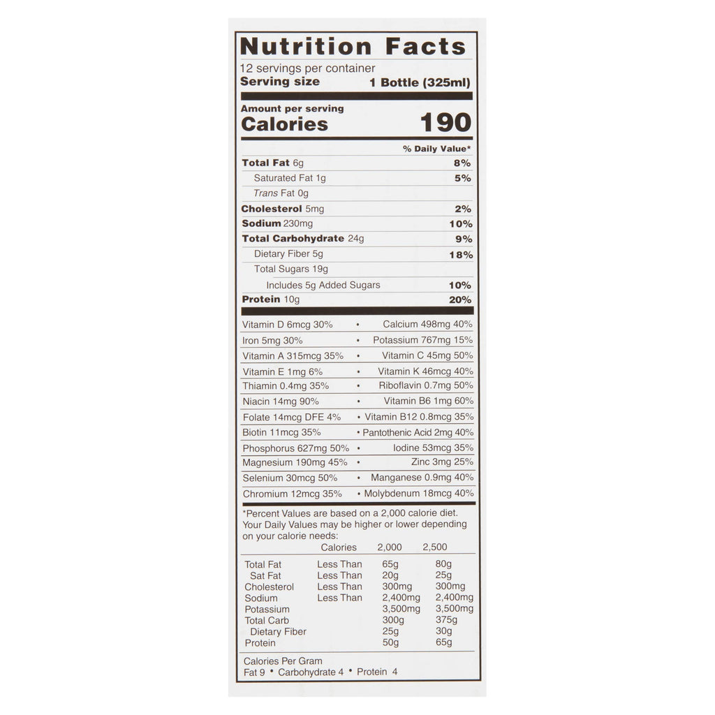 Creamy Milk Chocolate Meal Replacement Shake 11 fl oz 12 Count J587