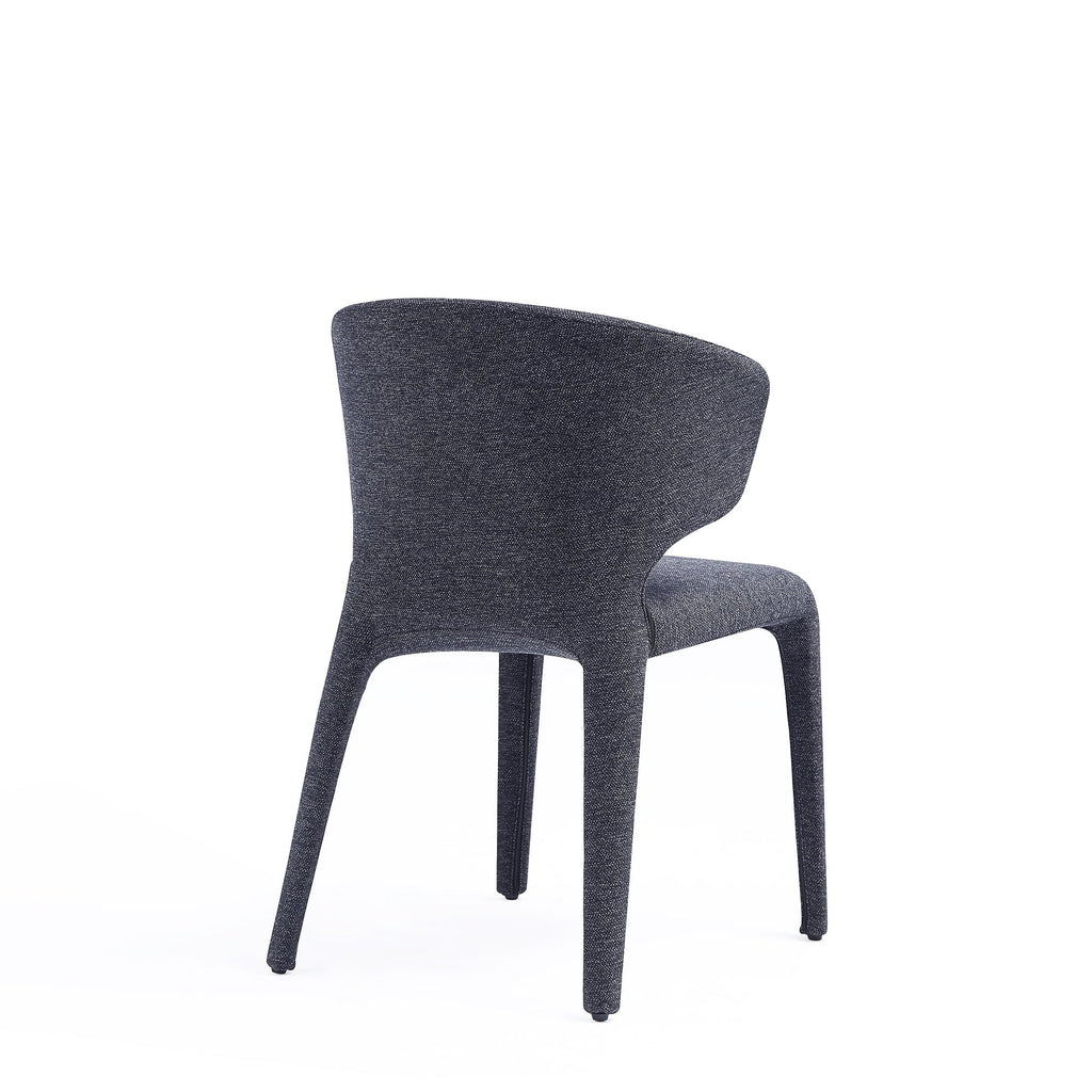Black Upholstered Dining Chairs Set of 4 C235989