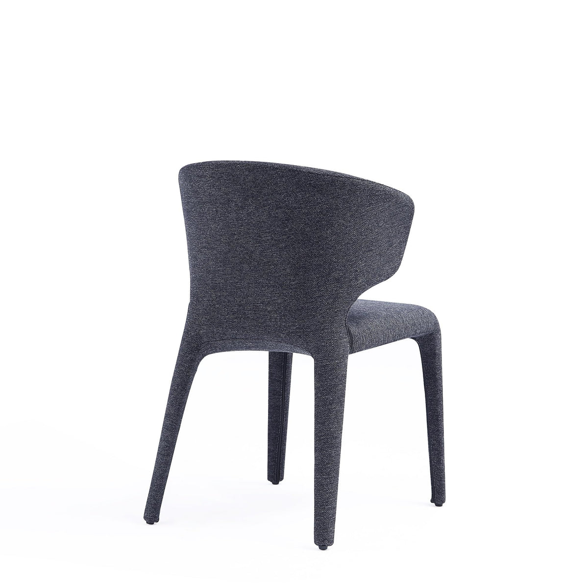 Black Upholstered Dining Chairs Set of 4 C235989