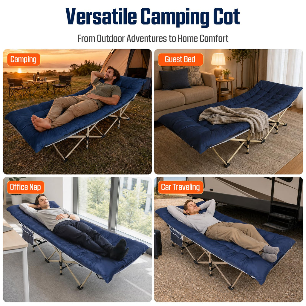 Camping Cot with Mattress R595
