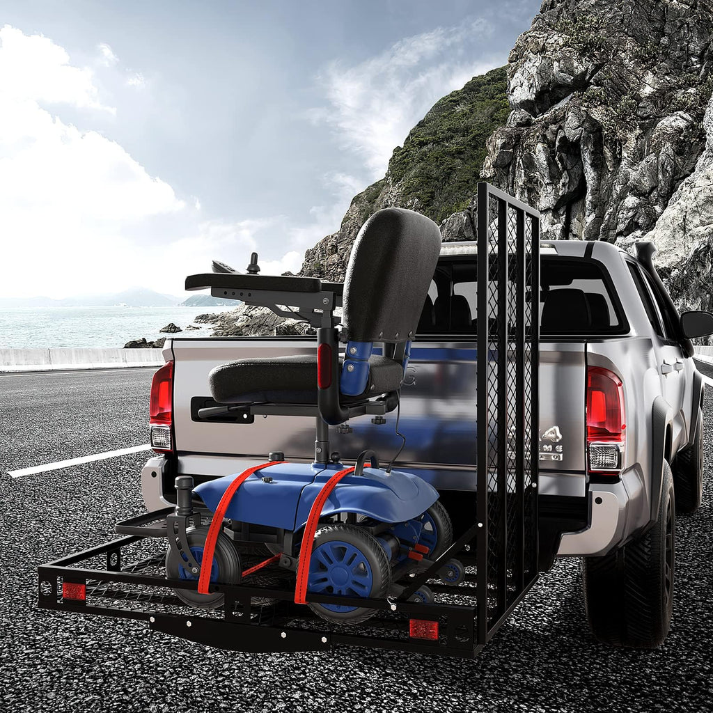 Hitch Cargo Carrier with Ramp X26479