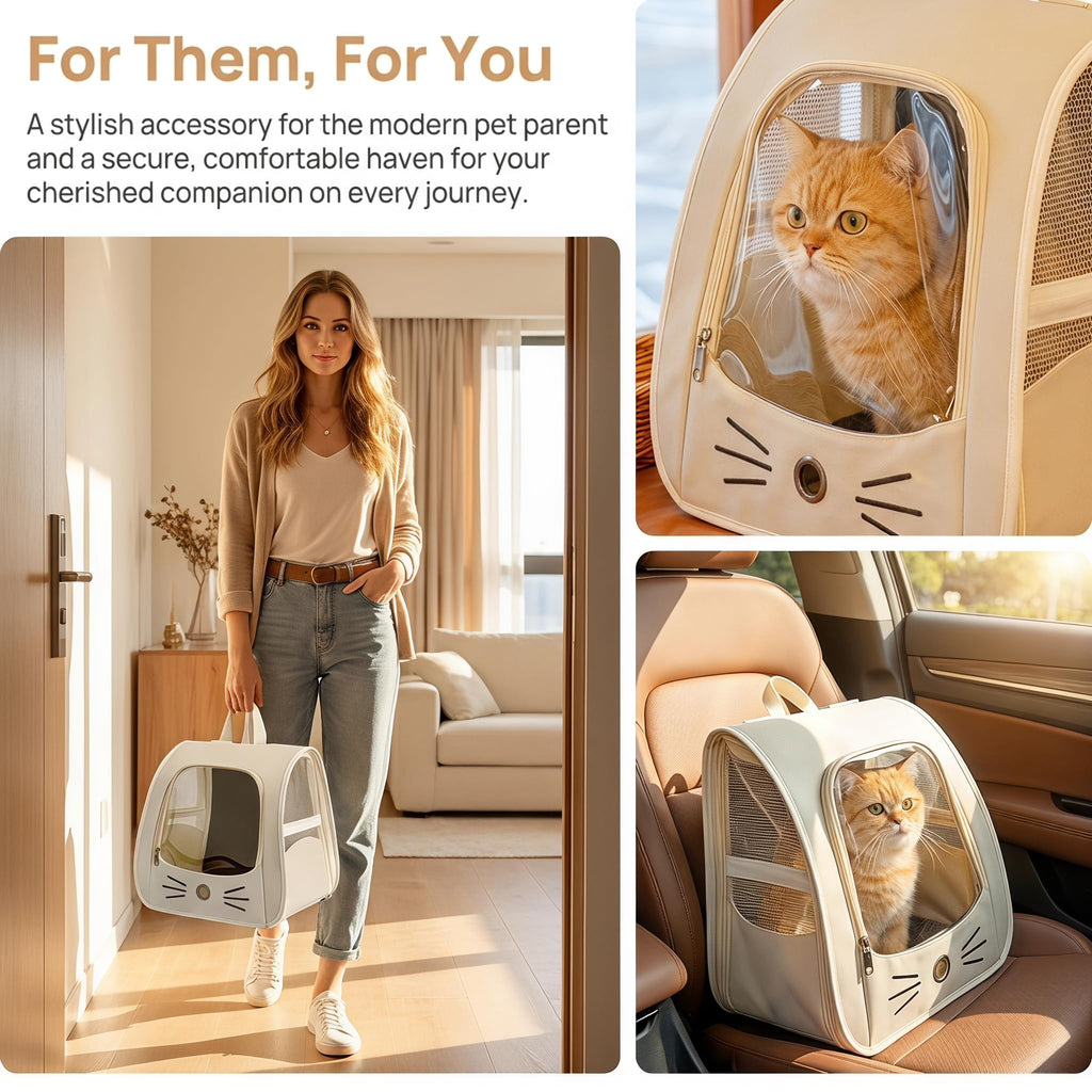 Cat Carrier Backpack, 13.8 Inches G115354