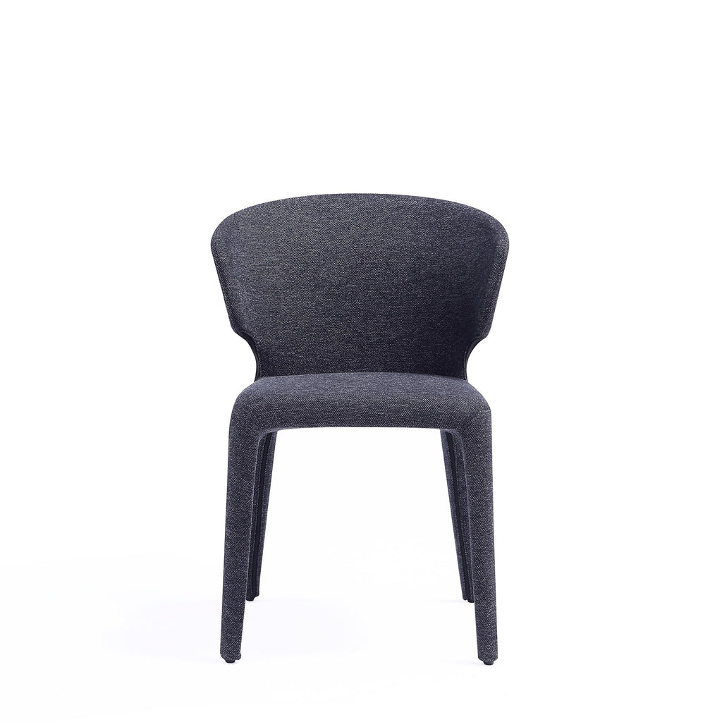 Black Upholstered Dining Chairs Set of 4 C235989