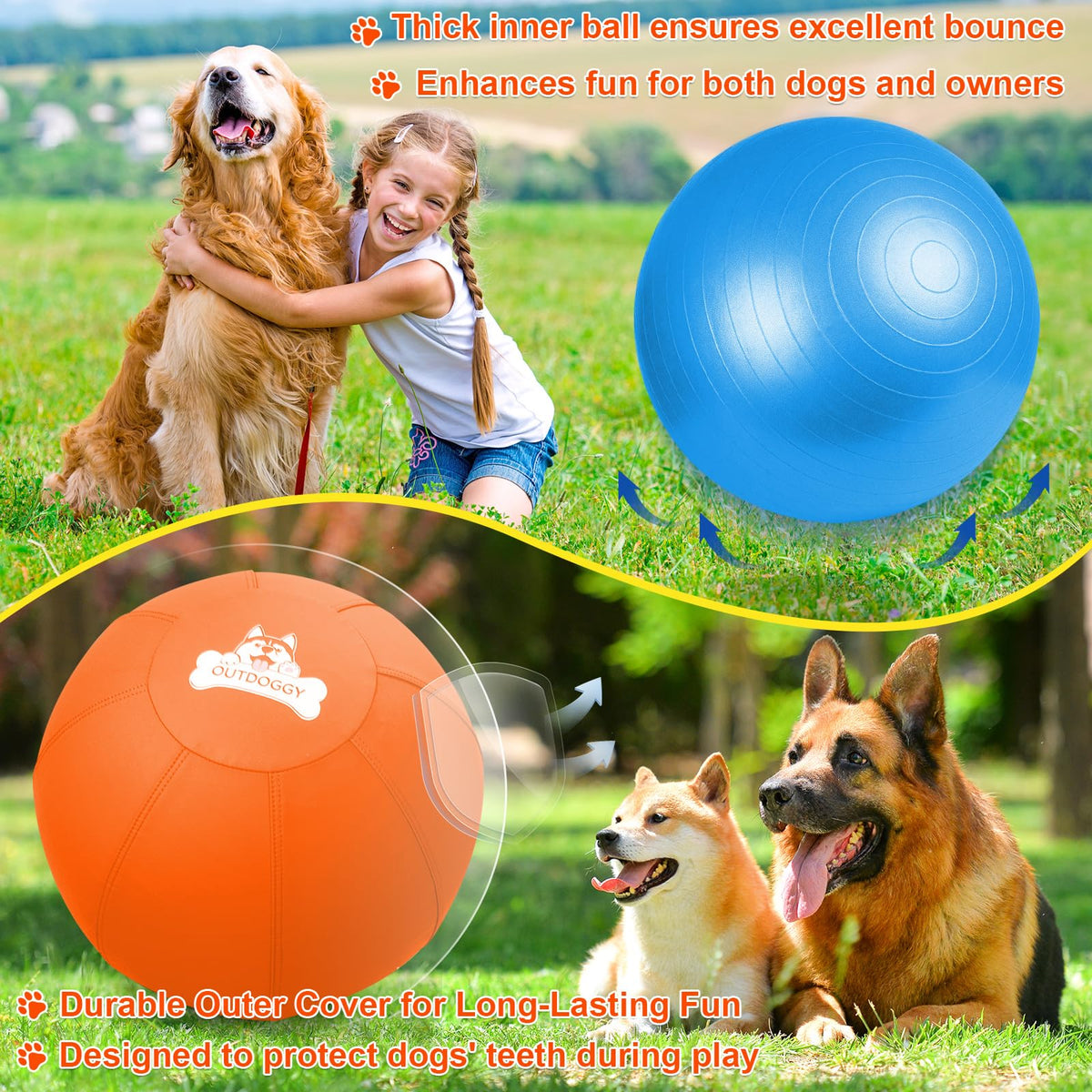 18'' Herding Ball for Dogs F39604
