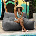 Charcoal Sunbrella Outdoor Sofa E53161