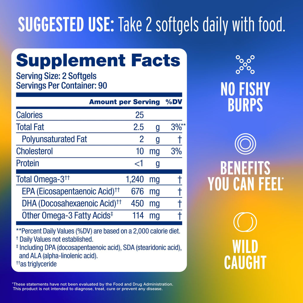Omega-3 Fish Oil 180 Softgels U249403