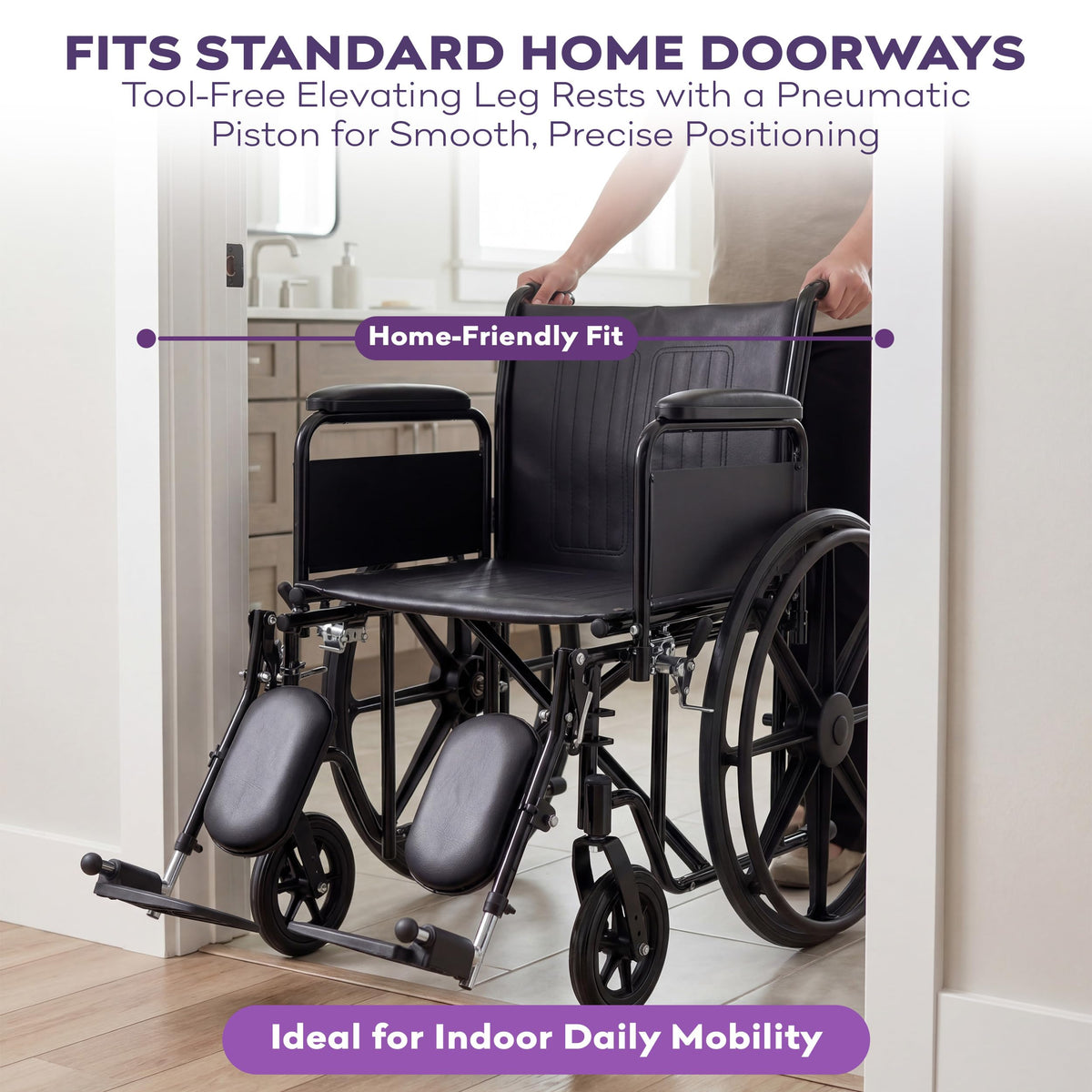 Heavy Duty Bariatric Wheelchair 700lb 30” Seat Width P80597