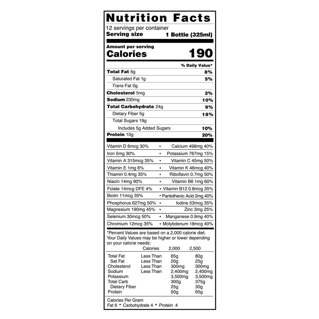 Creamy Milk Chocolate Meal Replacement Shake 11 fl oz 12 Count J587