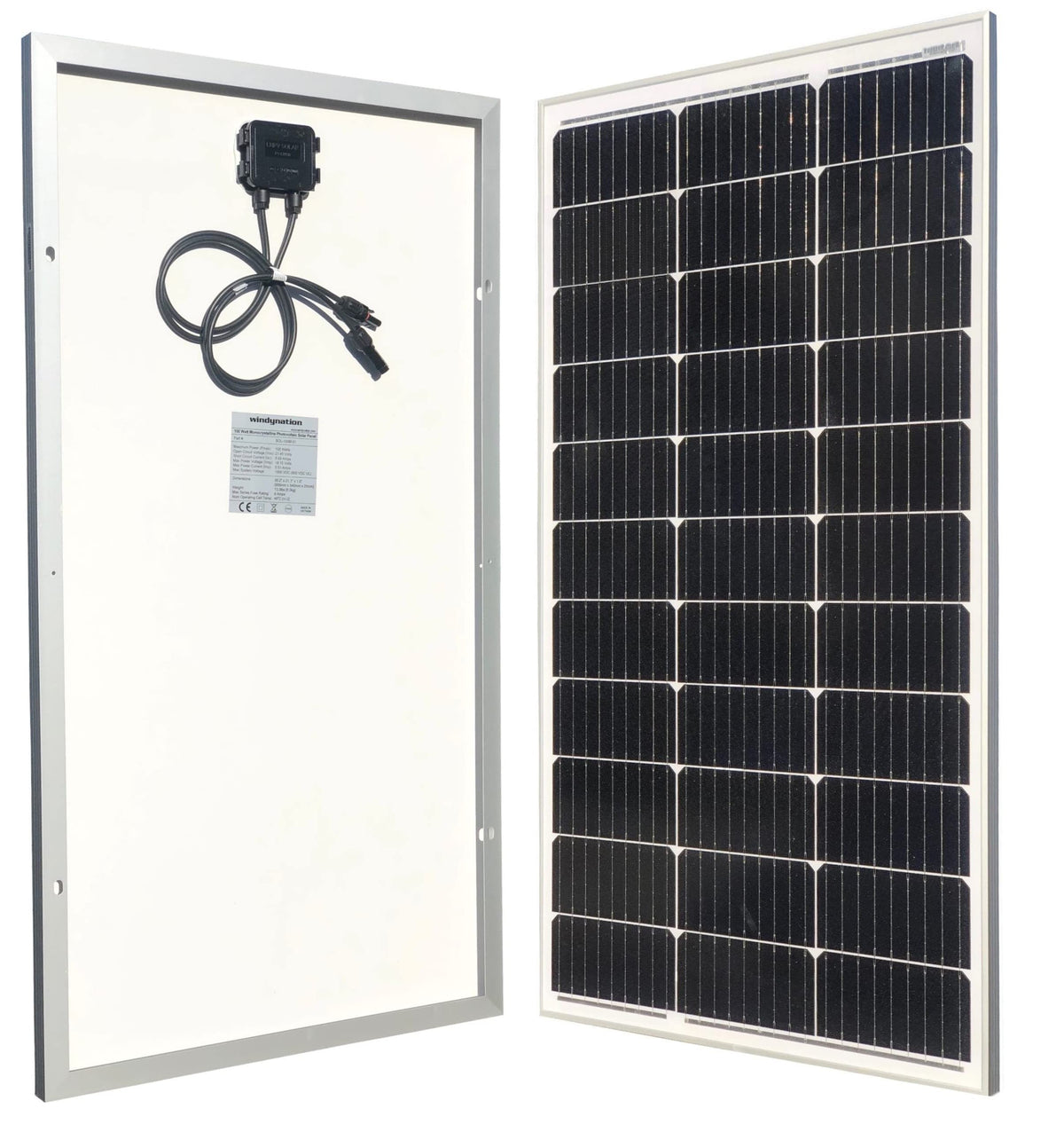 300 Watt Monocrystalline Solar Panel Kit with 1500W Power Inverter and 200ah AGM Battery Y4580