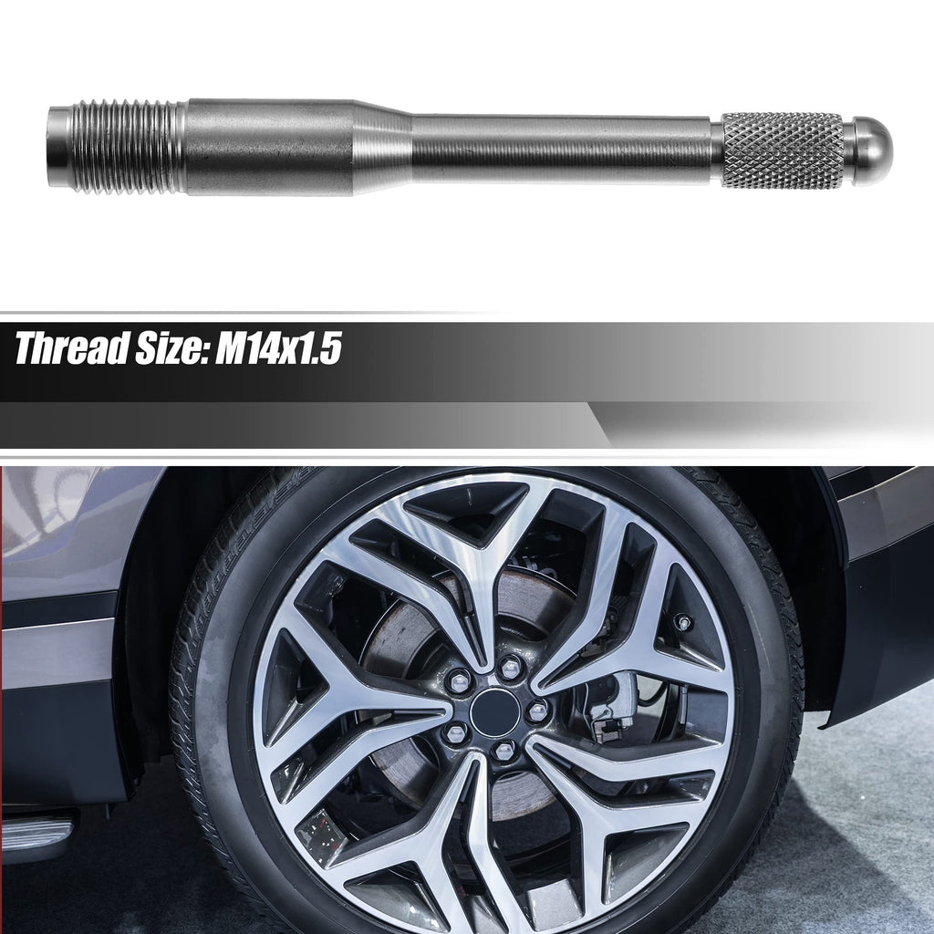 M14x1.5 Wheel Alignment Pin Mounting Tool Silver Tone C298915