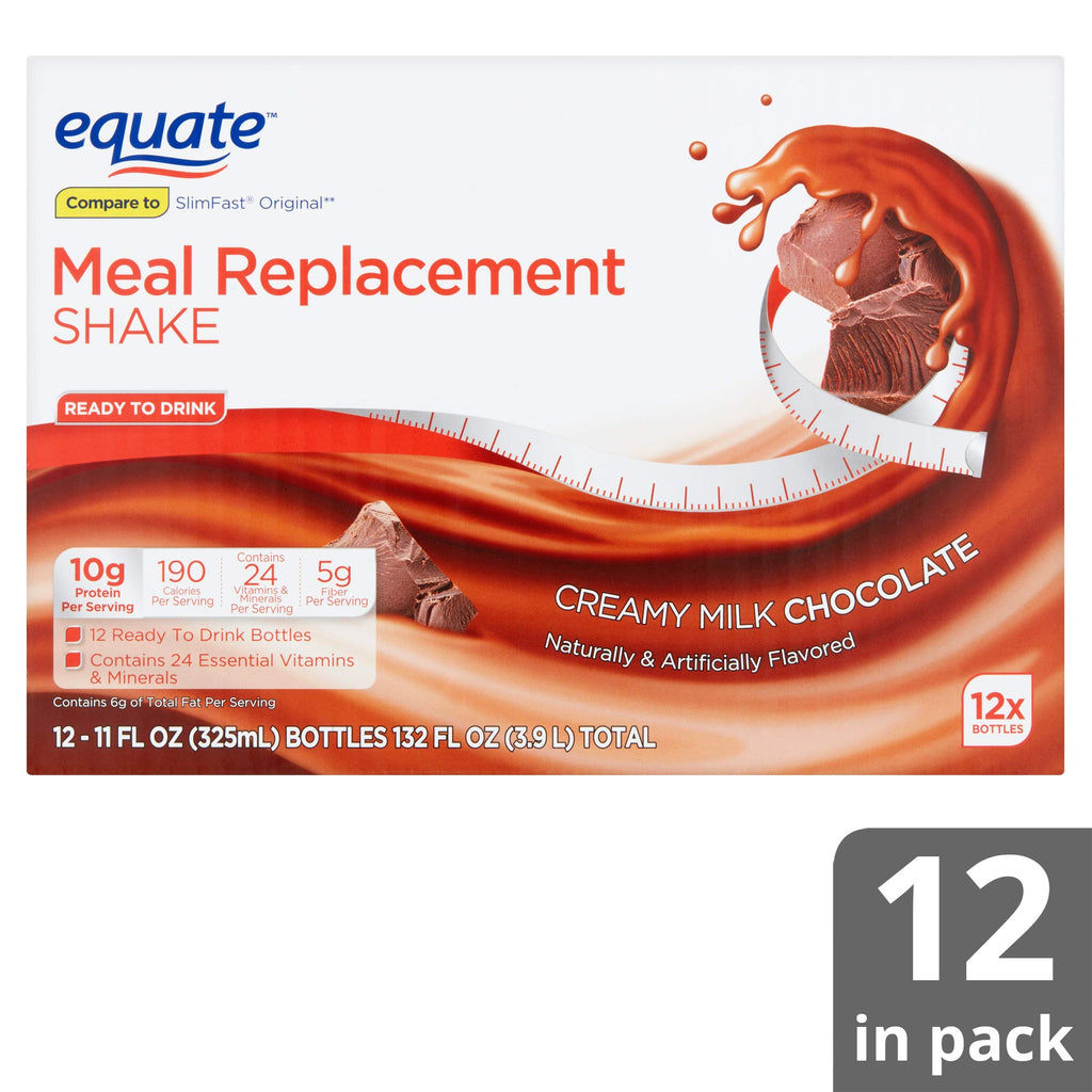 Creamy Milk Chocolate Meal Replacement Shake 11 fl oz 12 Count J587