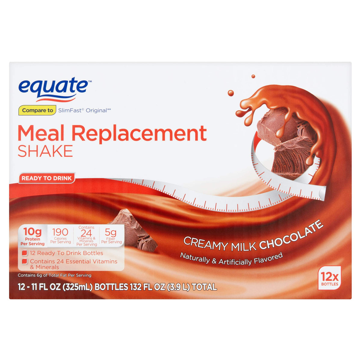 Creamy Milk Chocolate Meal Replacement Shake 11 fl oz 12 Count J587