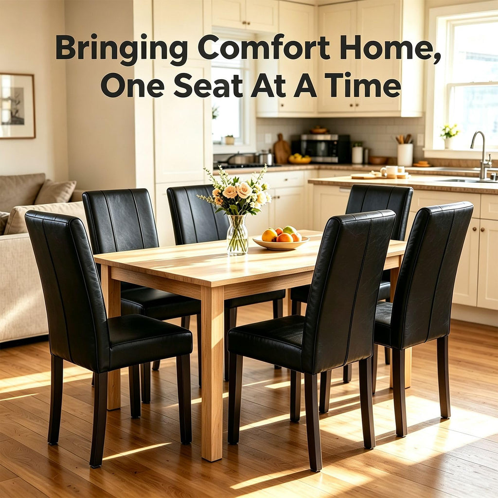 Upholstered Dining Chairs Set of 6 C104658