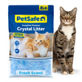 Odor Control Crystal Cat Litter, Fresh Scent, 8 Lb Bag F126