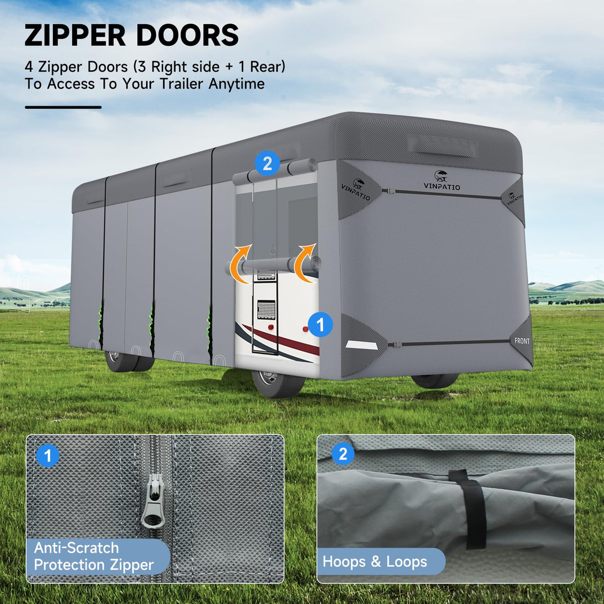 Class A RV Cover 7 Layers 31'-34' F960857